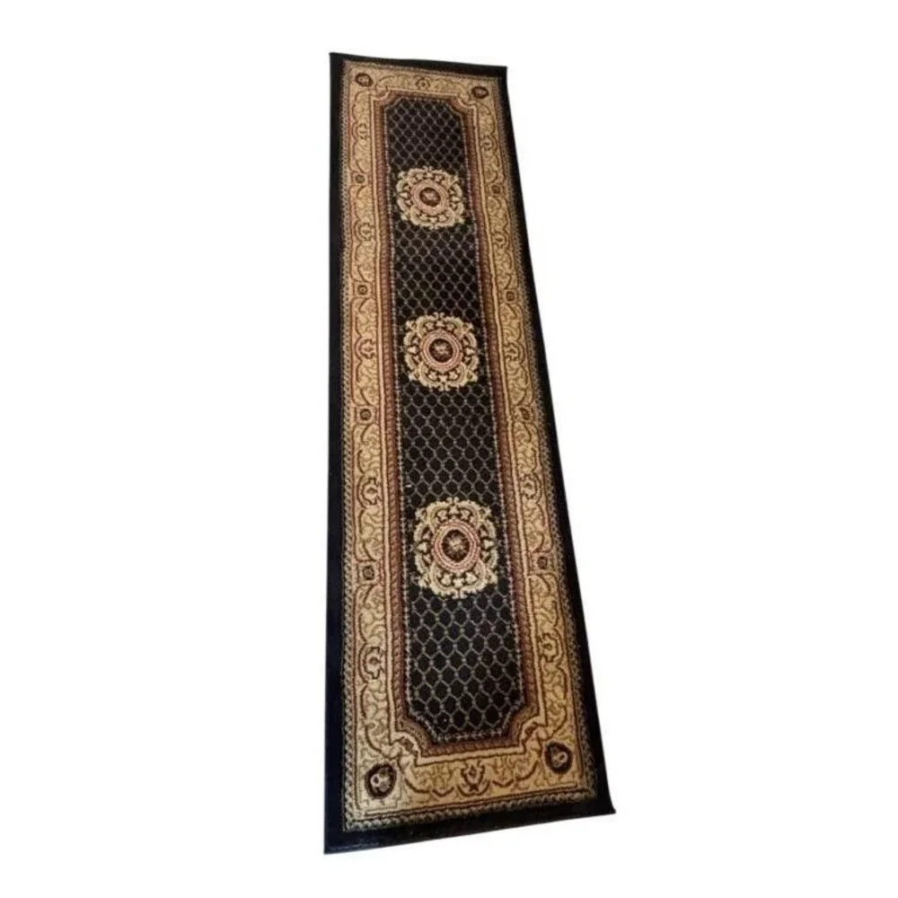Charisma Aubosson Navy Rug Runner Limited Edition 22.5
